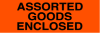 Assorted Goods Enclosed