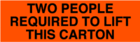 Two People Required To Lift This Carton