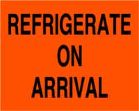 Refrigerate On Arrival