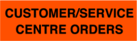 Customer/Service Centre Orders