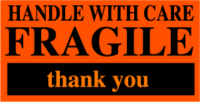 Handle With Care Fragile thank you