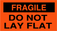 Fragile Do Not Lay Flat
