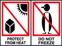 Protect From Heat, Do Not Freeze