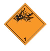 Hazard Class 1 - Explosive