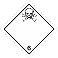 Hazard Class 6.1 – Poison, Tagboard
