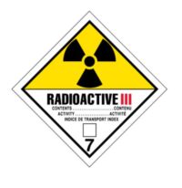 Hazard Class 7 – Radioactive Materials