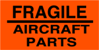 Fragile Aircraft Parts