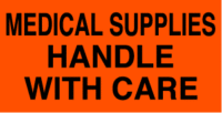 Medical Supplies Handle With Care
