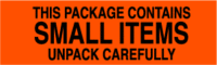 This Package Contains Small Items Unpack Carefully