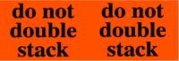 Do Not Double Stack