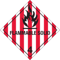 Hazard Class 4.1 – Flammable Solid