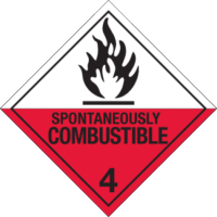 Hazard Class 4.2 – Substances Liable to Spontaneous Combustion
