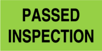 Passed InSpection