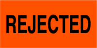 Rejected