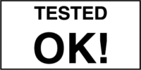 Tested OK!