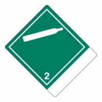Hazard Class 2.2 – Non-Flammable Gas, Shipping Name -Standard Tab UN Commodity #