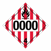 Hazard Class 4.1 – Flammable Solid, UN Commodity #