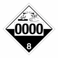 Hazard Class 8 – Corrosives, UN Commodity #