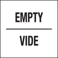 Empty / Vide