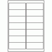 4'' x 1-1/2'' Address / Mailing Laser & Ink Jet Sheet Labels