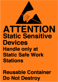 Attention Static Sensitive Devices