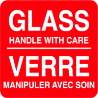 Glass Handle With Care, Verre Manipuler Avec Soin