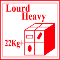 Heavy 22KG+, Lourd