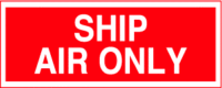 Ship Air Only