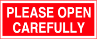 Please Open Carefully