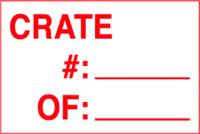 Crate # Of
