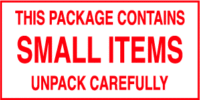 This Package Contains Small Items Unpack Carefully