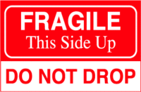 Fragile, Do Not Drop, This Side up