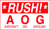 Rush A.O.G. Aircraft On Ground
