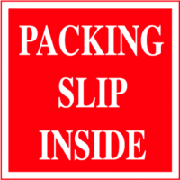 Packing Slip Inside
