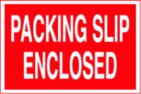 Packing Slip Enclosed