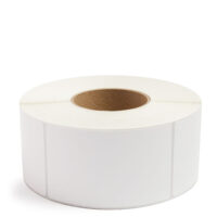 3'' x 5'' Perforated White Industrial Thermal Transfer Labels