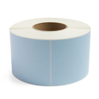 4'' x 6'' Perforated Blue  Industrial Thermal Transfer  Labels
