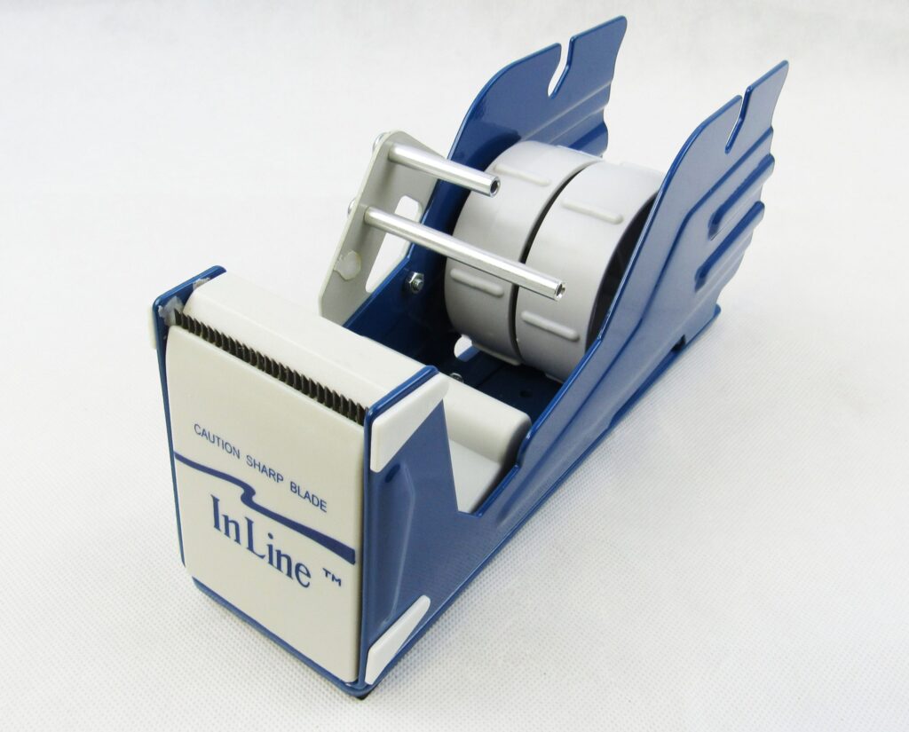 Deluxe 2'' Multi Roll Desk Top Tape Dispenser (1" & 3" Core) Label Town