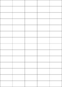 1-1/2'' x 3/4'' Bar Code  Laser & Ink Jet Sheet Labels