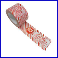3'' Pre Printed Hand Roll Stock Printed Tape